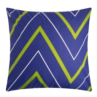 Наволочка Этель &laquo;Зелёно-синие зигзаги&raquo; 70х70, поплин, 125 г/м2
