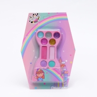 Набор косметики для девочек тени для век, блеск для губ, румяна, микс Набор косметики для девочек тени для век, блеск для губ, румяна, микс