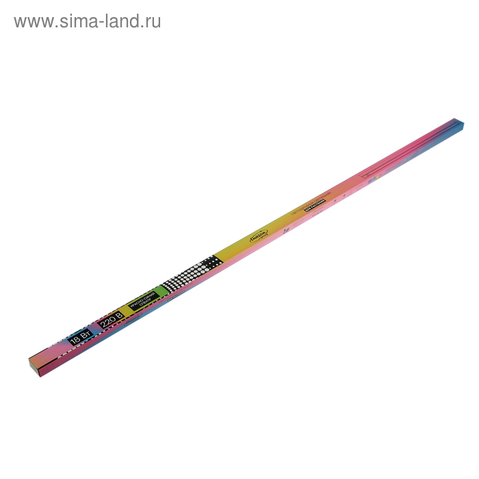 Фитосветильник светодиодный Luazon, 18 Вт, 1200 мм, IP40, 220 В, мультиспектральный