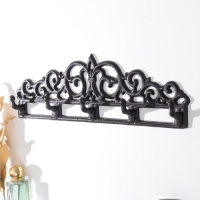 Крючки декоративные металл "Узоры" 12,5х39,5х3,5 см Крючки декоративные металл "Узоры" 12,5х39,5х3,5 см