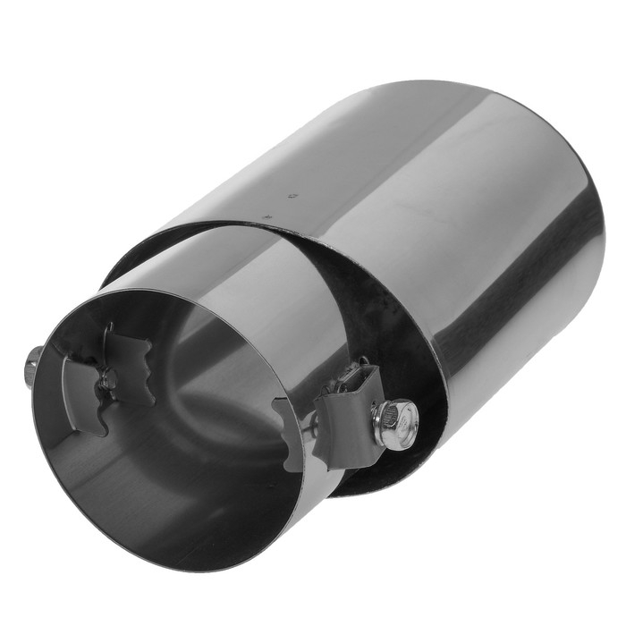 Насадка на глушитель 140×90×70 мм, посадочный d 60 мм Насадка на глушитель 140×90×70 мм, посадочный d 60 мм