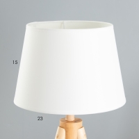 Настольная лампа "Алсен" Е27 белый 24х24х48 см Настольная лампа "Алсен" Е27 белый 24х24х48 см