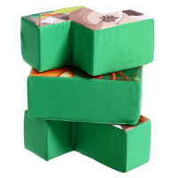 Мягкий развивающий пазл &laquo;Лисичка&raquo;, 9 элементов