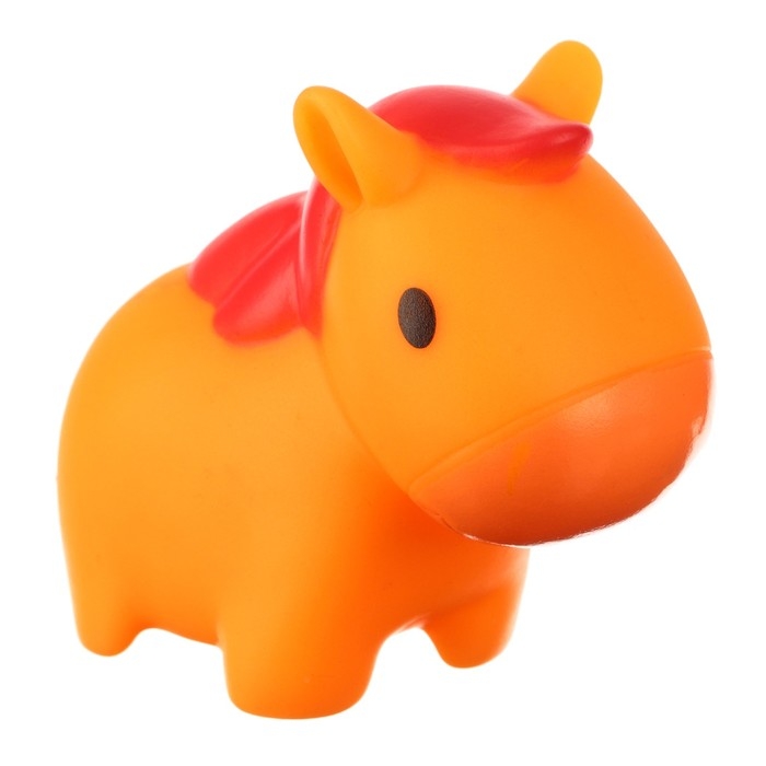 Набор резиновых игрушек для ванны &laquo;Моя ферма&raquo;, 6 шт, брызгалки, от 3 мес., Крошка Я