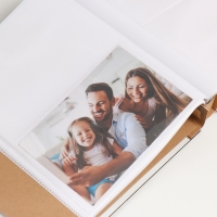 Фотоальбом на 100 фото 10х15 см "Пальмовые листья на белых дощечках" 22х4х23 см Фотоальбом на 100 фото 10х15 см "Пальмовые листья на белых дощечках" 22х4х23 см