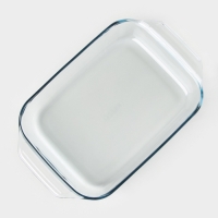 Блюдо стеклянное для запекания и выпечки IRRESISTIBLE, 39&times;25&times;7 см, 4 л