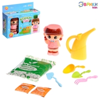 Набор для опытов «Весёлые прически, выращиваем травку», девочка Набор для опытов «Весёлые прически, выращиваем травку», девочка