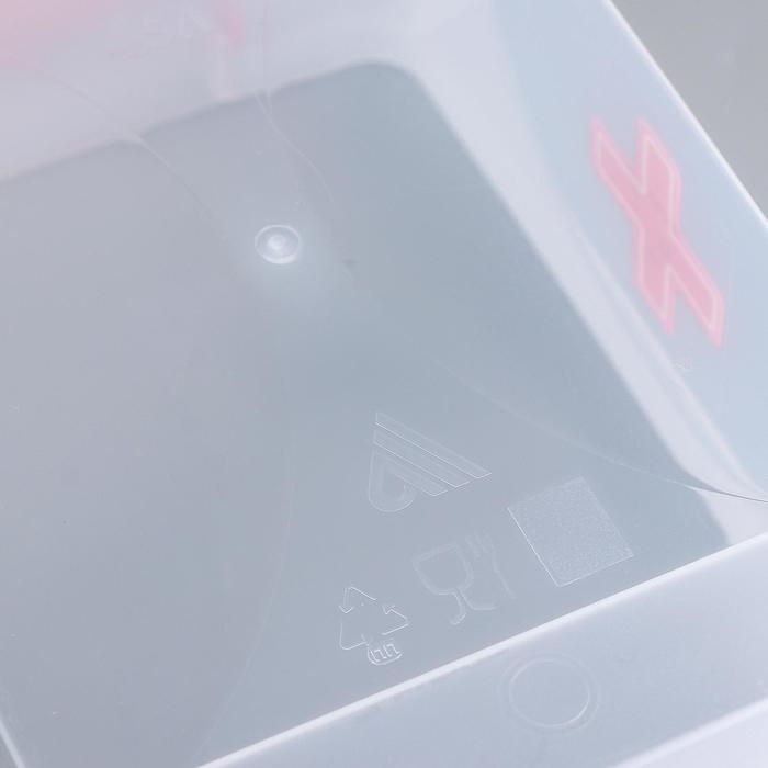 Контейнер прямоугольный «Аптечка», 4,5 л, с ручками Контейнер прямоугольный «Аптечка», 4,5 л, с ручками