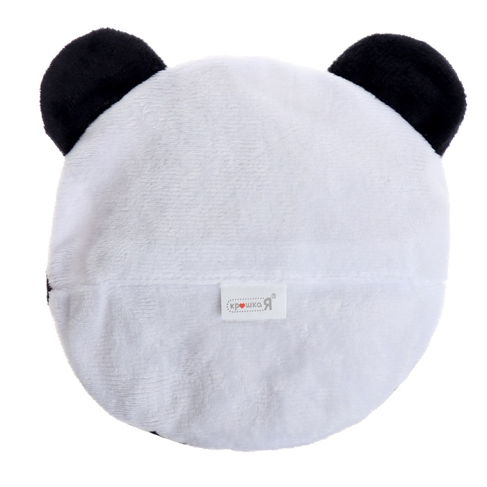 Грелка «Панда», детская, с вишнёвыми косточками, цвет серый Грелка «Панда», детская, с вишнёвыми косточками, цвет серый