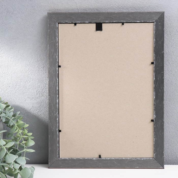 Фоторамка пластик "Муза" 21х30 см, бежевый кракелюр