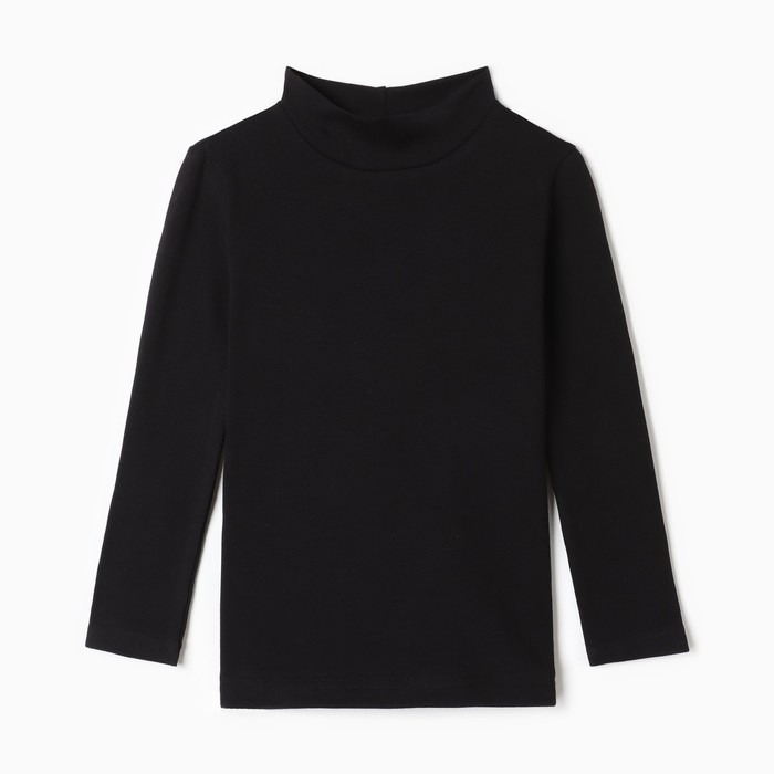 Джемпер для девочки (Термо), цвет чёрный, рост 122-128 Джемпер для девочки (Термо), цвет чёрный, рост 122-128