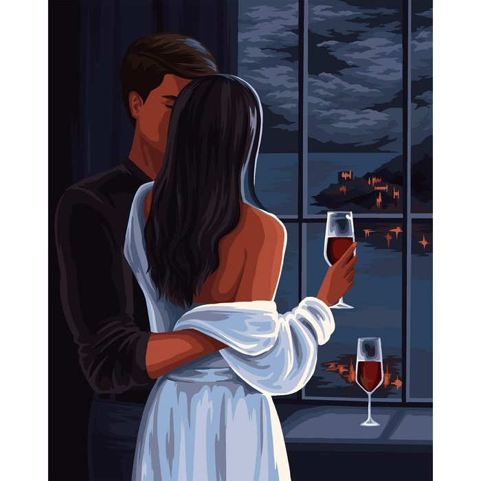 Картина по номерам для взрослых на холсте с подрамником &laquo;Свидание&raquo;, 40 х 50 см