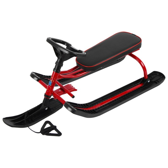 Снегокат &laquo;Тимка спорт&raquo;, ТСЛ/К2, цвет красный/чёрный