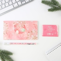 Подарочный набор новогодний, стикеры, планинг и ручка &laquo;Всё исполнит Новый год!&raquo;