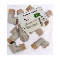 Угольник OTMO, 1/2", внутренняя/наружная резьба, никелированная латунь Угольник OTMO, 1/2", внутренняя/наружная резьба, никелированная латунь