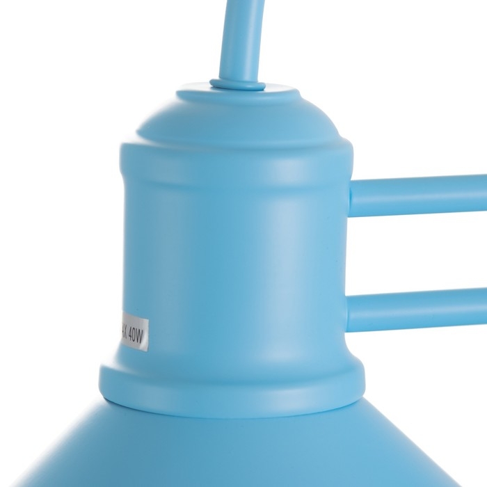 Бра "Бравер" Е27 синий 26х26х30 см