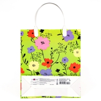 Пакет "Цветы", 140 мкм, мягкий пластик, 25 х 22,5 х 9 см Пакет "Цветы", 140 мкм, мягкий пластик, 25 х 22,5 х 9 см