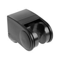 Держатель для душевой лейки ZEIN Z100, регулируемый, черный Держатель для душевой лейки ZEIN Z100, регулируемый, черный