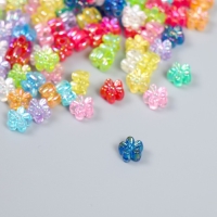 Бусины для творчества пластик "Цветок. Разноцветный перламутр" н-р 20 гр 0,7х0,7х0,4 см Бусины для творчества пластик "Цветок. Разноцветный перламутр" н-р 20 гр 0,7х0,7х0,4 см