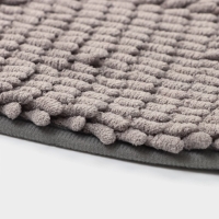 Коврик для дома Доляна &laquo;Букли длинные&raquo;, 40&times;60 см, цвет серый