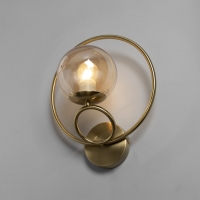 Бра "Сферум" Е27 40Вт золото 28х23х23см Бра "Сферум" Е27 40Вт золото 28х23х23см