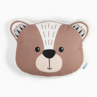 Подушка декоративная Крошка Я &laquo;Мишка&raquo;, 37х27 см, велюр, 250гр/м2