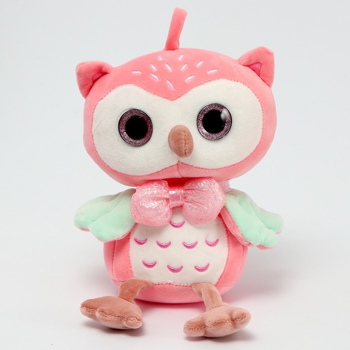 Мягкая игрушка &laquo;Совёнок&raquo;, 23 см, цвет розовый