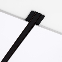 Шинопровод магнитный встраиваемый ультратонкий ULTRA "Слим-100" 2жильный черный 200см Шинопровод магнитный встраиваемый ультратонкий ULTRA "Слим-100" 2жильный черный 200см