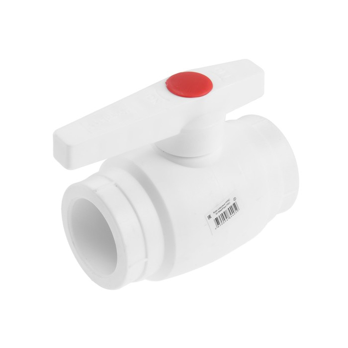 Кран шаровой MeerPlast PRO, 40 мм, полипропиленовый Кран шаровой MeerPlast PRO, 40 мм, полипропиленовый