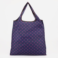 Сумка хозяйственная без застежки, складная, цвет синий Сумка хозяйственная без застежки, складная, цвет синий