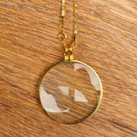 Лупа-подвеска "Золотая" 5х, d=42мм Лупа-подвеска "Золотая" 5х, d=42мм