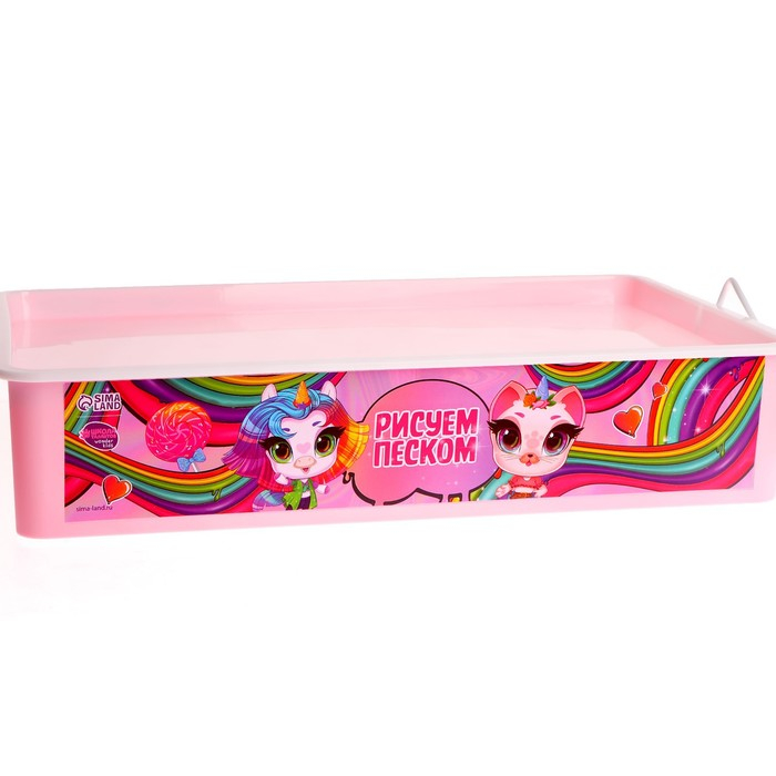 Планшет для рисования песком «Волшебный единорог», мод. Tb-15 Планшет для рисования песком «Волшебный единорог», мод. Tb-15