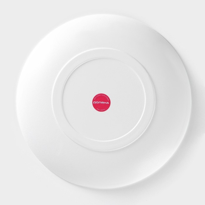 Блюдо для фруктов Доляна «Сияние», d=30 см, цвет белый Блюдо для фруктов Доляна «Сияние», d=30 см, цвет белый