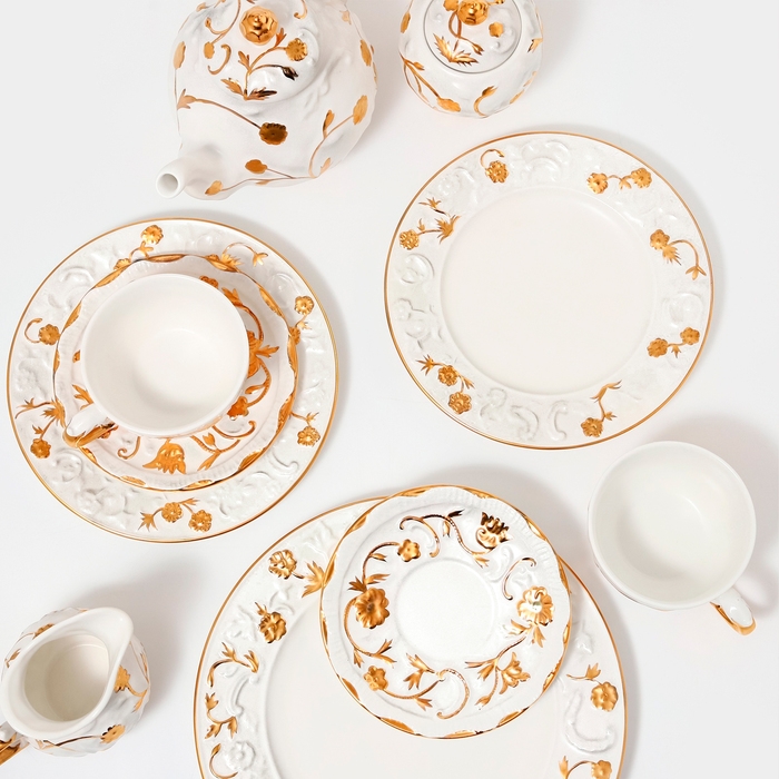 Наборы посуды чайный сервиз столовый фарфоровый &laquo;Соната&raquo; 22 предмета