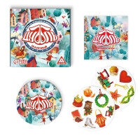 Новогодняя настольная игра &laquo;Новый год:Дуббль. Сказочный&raquo;, 55 карт, 5+