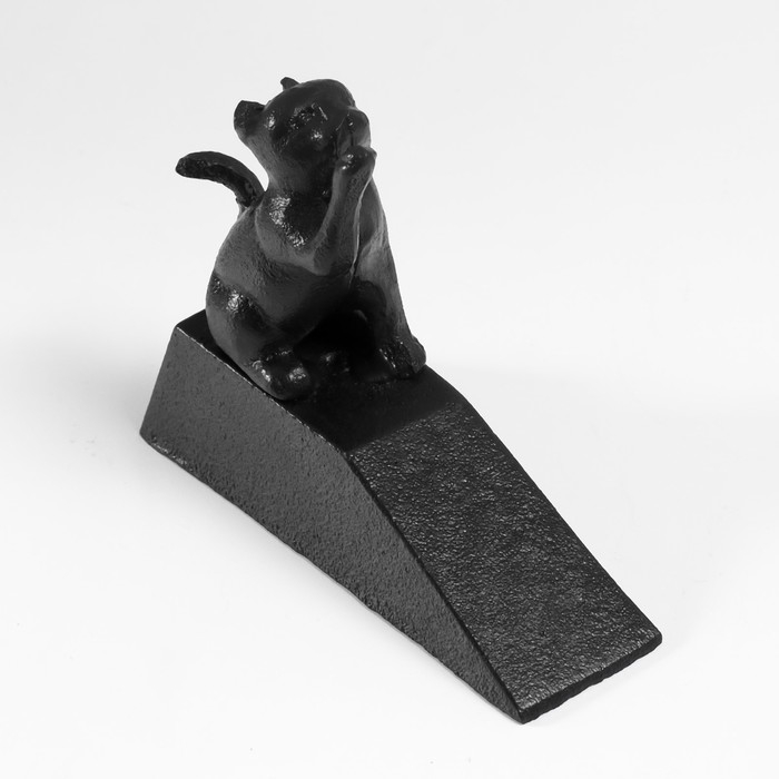 Стоппер дверной чугун Стоппер дверной чугун "Кошечка" 11х4х14 см