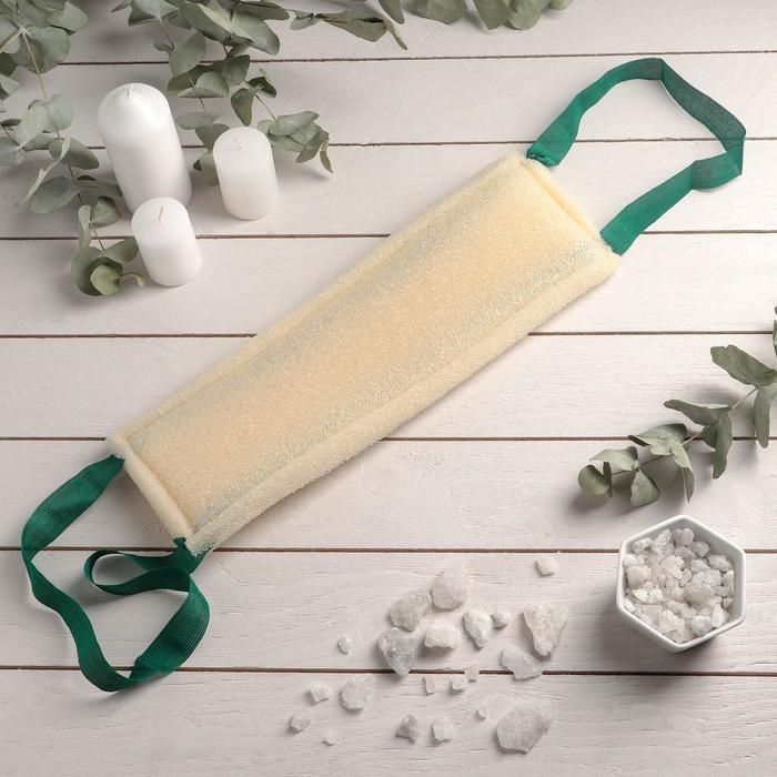 Губка для тела жёсткая «Шахтёрская», 36,5×11,5 см, цвет МИКС Губка для тела жёсткая «Шахтёрская», 36,5×11,5 см, цвет МИКС