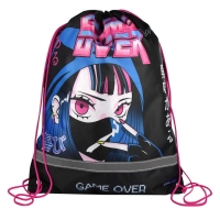 Мешок для обуви 480 х 360 мм, Феникс, сублимация, светоотражающая полоса, "Кибер-аниме"