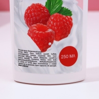 Подарочный набор косметики &laquo;Вдохновляй красотой!&raquo;, гель для душа и пена для ванны, 2 х 250 мл, аромат малины со сливками, ЧИСТОЕ СЧАСТЬЕ