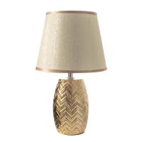 Настольная лампа "Либра" Е14 40Вт золото 20х20х34 см