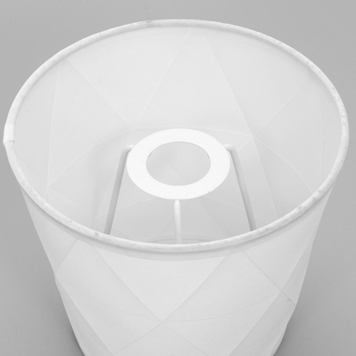 Абажур E14 белый 15х15х12,5 см Абажур E14 белый 15х15х12,5 см