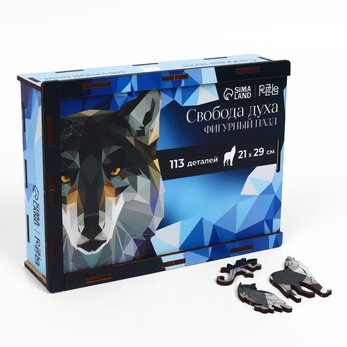 Пазл деревянный фигурный &laquo;Свобода духа&raquo;, 113 элементов