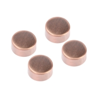 Зеркалодержатель ТУНДРА LIGHT, d=17 мм, без сверления, цвет медь, пластик, 4 шт. Зеркалодержатель ТУНДРА LIGHT, d=17 мм, без сверления, цвет медь, пластик, 4 шт.