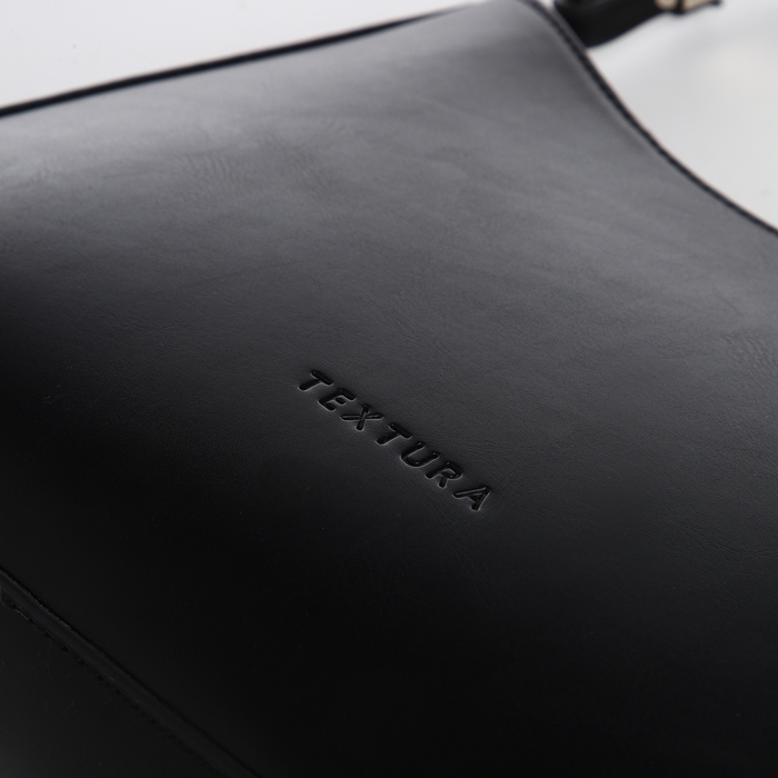 Сумка женская TEXTURA, средний размер, цвет чёрный Сумка женская TEXTURA, средний размер, цвет чёрный