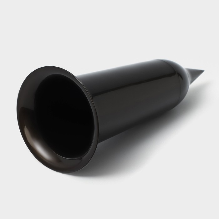 Ваза, 650 мл, цвет чёрное золото Ваза, 650 мл, цвет чёрное золото