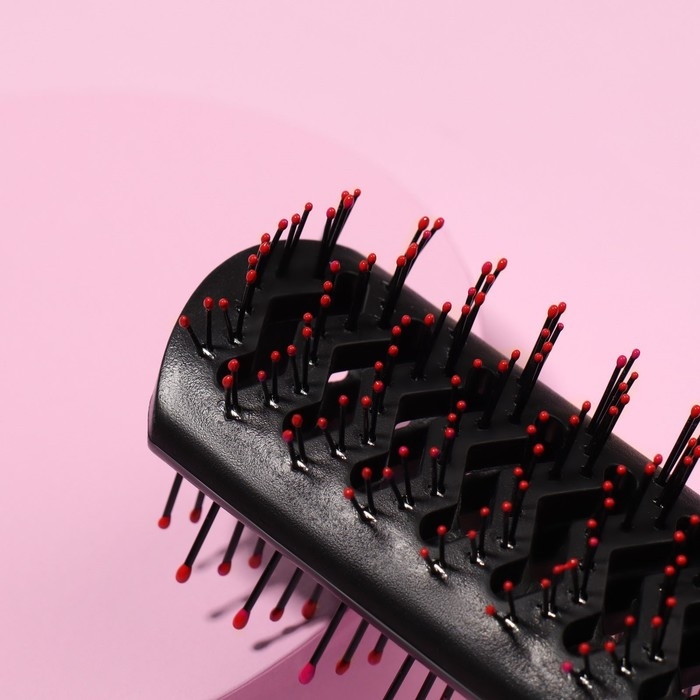 Расчёска массажная, двусторонняя, вентилируемая, 5 × 22 см, цвет МИКС Расчёска массажная, двусторонняя, вентилируемая, 5 × 22 см, цвет МИКС