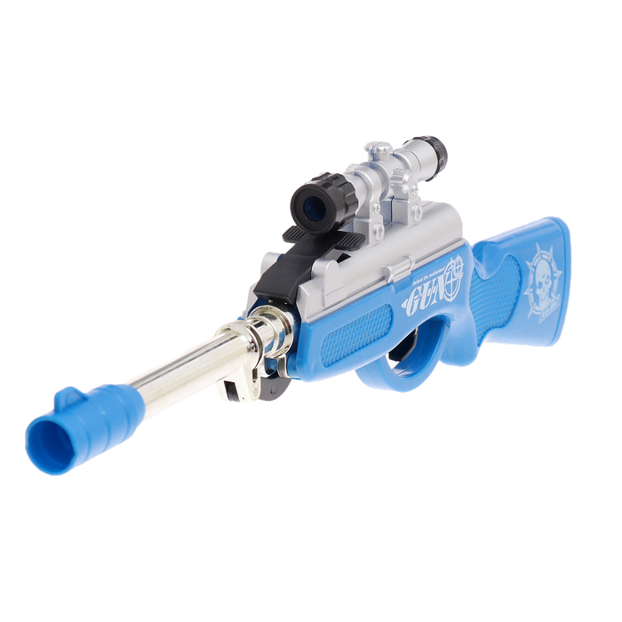 Детское оружие Ружье пневматическое &laquo;Снайпер&raquo;, стреляет силиконовыми пулями, цвета МИКС