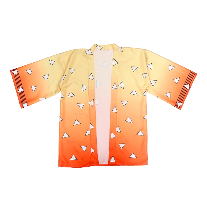 Карнавальное хаори «Демонический клинок», р. 46-48 (L), цвет жёлтый Карнавальное хаори «Демонический клинок», р. 46-48 (L), цвет жёлтый