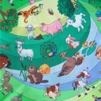 Настольная подвижная игра на внимание и скорость &laquo;Окавока&raquo; животные, 50 карт, 5+