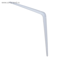 Кронштейн ТУНДРА, 350х300х1 мм, белый